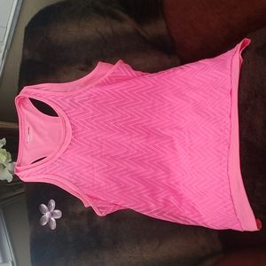 Women's FILA SPORT Performance Tank with mesh overlay - Sz Med